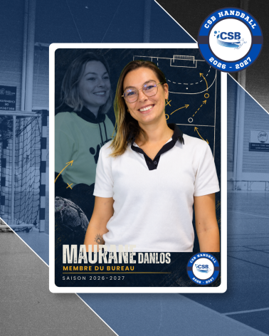 Le portrait féminin de la semaine : Maurane Danlos, la passion du handball et de l’événementiel
