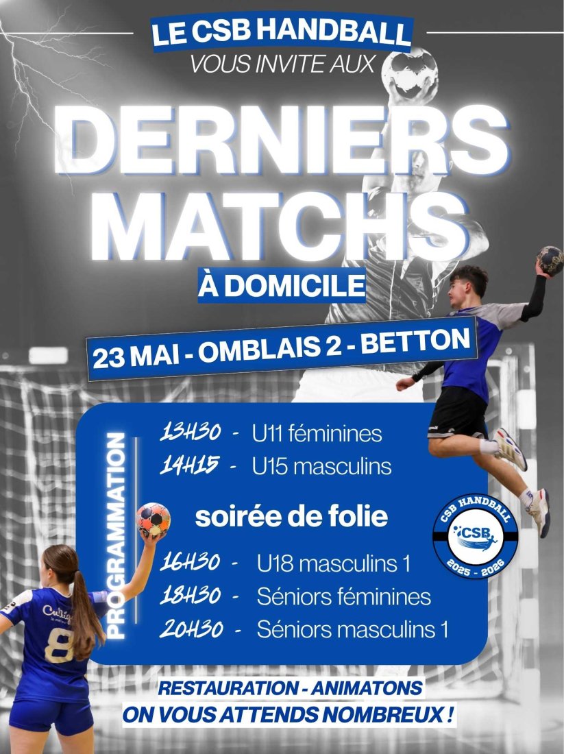 MATCH 23 MAI ! 
