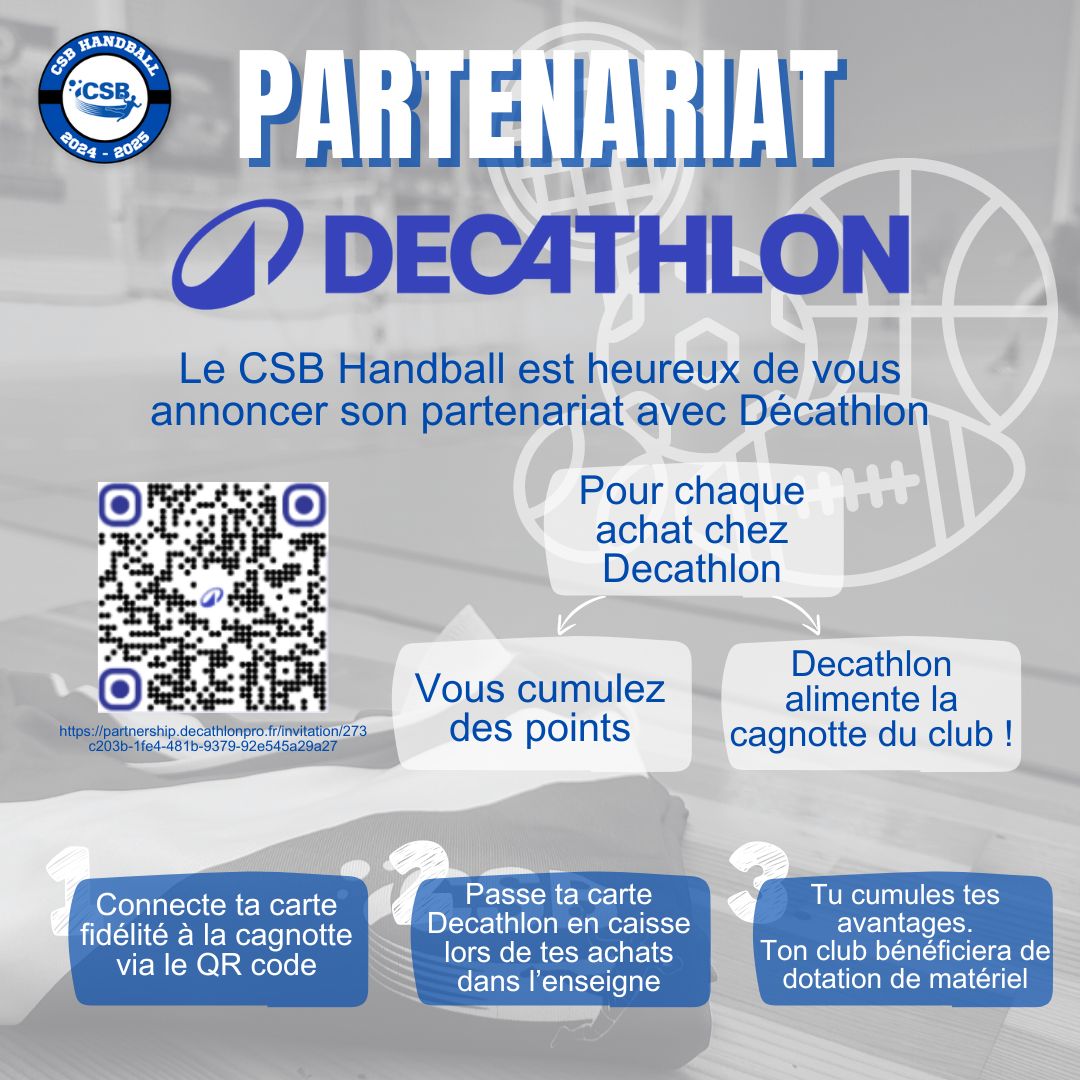 Partenariat Décathlon